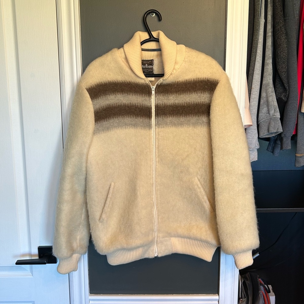 Vintage Marlboro wool jacket